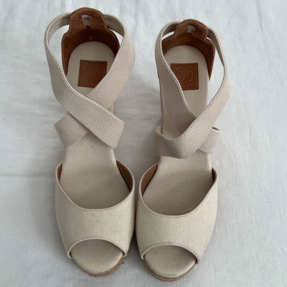 Tory Burch Wedge Cross Over at Top